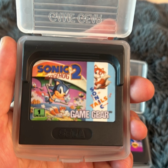 Game Gear Games Bundle w/Sonic+Sonic Chaos - Picture 2 of 3